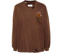 Sweatshirt mit Bärenapplikation
