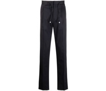 Bundfaltenhose mit geradem Bein