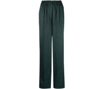 Weite Hose mit abstraktem Print