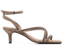Flache Sandalen