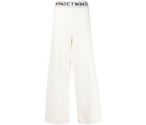 Weite Jogginghose mit Logo-Bund