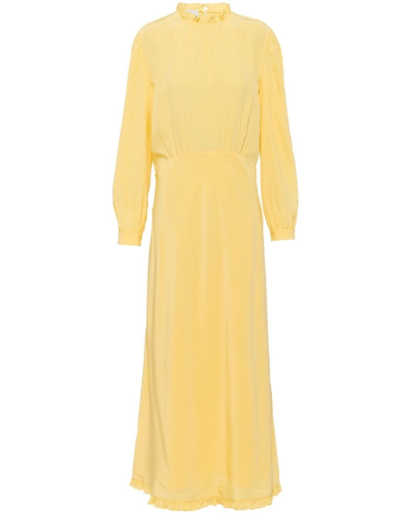 Miu Miu Damen Kleid mit Raffungen