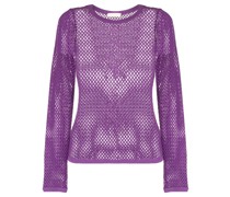 Locker gestrickter Pullover