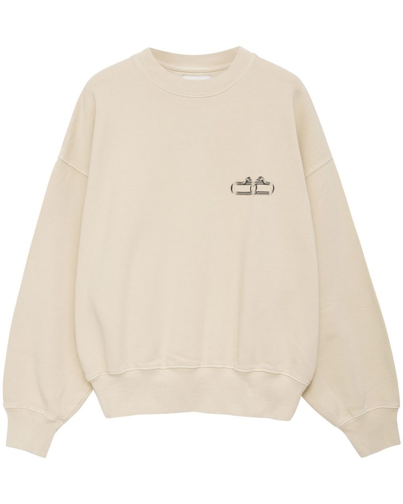 Anine Bing Damen Leo Serpent Sweatshirt Anine Bing Damen Leo Serpent Sweatshirt