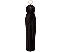 Ambra Neckholder-Maxikleid