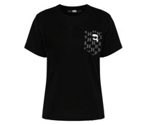 K/Ikonik T-Shirt mit Monogrammtasche