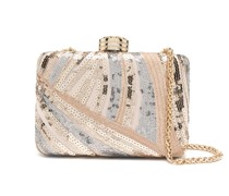 embroidered clutch bag