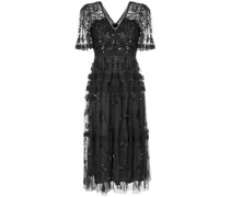 Midikleid mit Pailletten