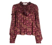 Giulia Bluse mit Blumen-Print