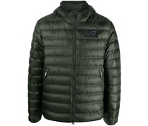 Gefütterte Kapuzenjacke