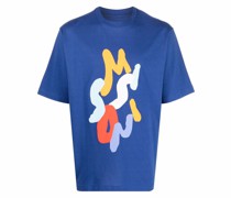 T-Shirt mit Logo-Print