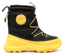 logo-patch snow boots