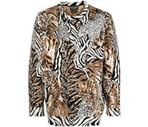 Pullover mit Animal-Print