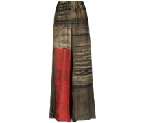 Weite Hose mit Print