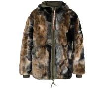 Wendbarer Parka mit Kapuze