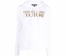 Hoodie mit Metallic-Print