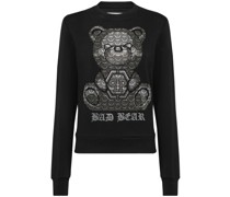 Sweatshirt mit Teddy-Print