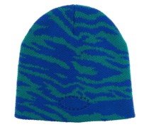 Beanie mit Camouflagemuster