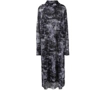 Midikleid mit langen Ärmeln