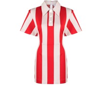 Gestreiftes Polokleid