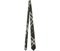 Krawatte aus Seide mit Karomuster