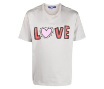 T-Shirt mit "Love"-Print