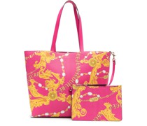 Shopper mit Chain Couture-Print