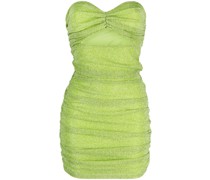 Trägerloses Kleid mit Cut-Outs