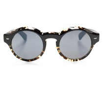 Runde Sonnenbrille in Schildpattoptik