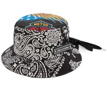 Fischerhut mit Paisley-Print