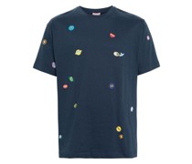 Fruit Stickers T-Shirt aus Baumwolle