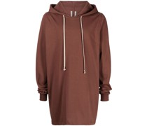 Langer Hoodie mit Kordelzug