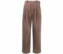 Cordhose mit weitem Bein