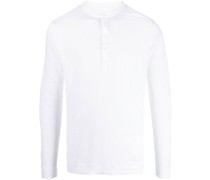 Sweatshirt mit Knopfleiste