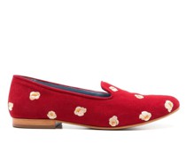 Bestickte Loafer