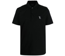 Poloshirt mit Logo-Print