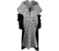 Seidenkleid mit Karomuster