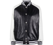 Zweifarbige Bomberjacke