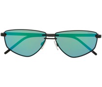 Brille mit eckigem Gestell