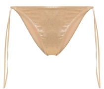 Vallie metallic bikini bottoms