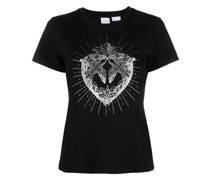 T-Shirt mit rundem Ausschnitt