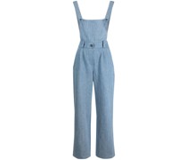 Jeans-Overall mit geradem Bein