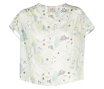 Bluse mit Blumen-Print