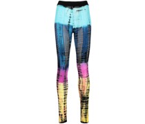 Leggings mit Batikmuster