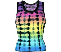Top mit Batikmuster
