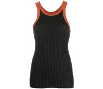 Tanktop aus geripptem Strick