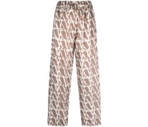 Hose mit grafischem Print