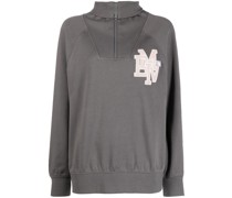 Musium Div. Sweatshirt mit Applikationen