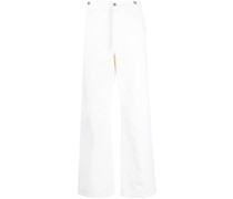 Halbhohe Straight-Leg-Hose