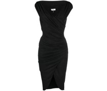Midikleid im Wickelstil